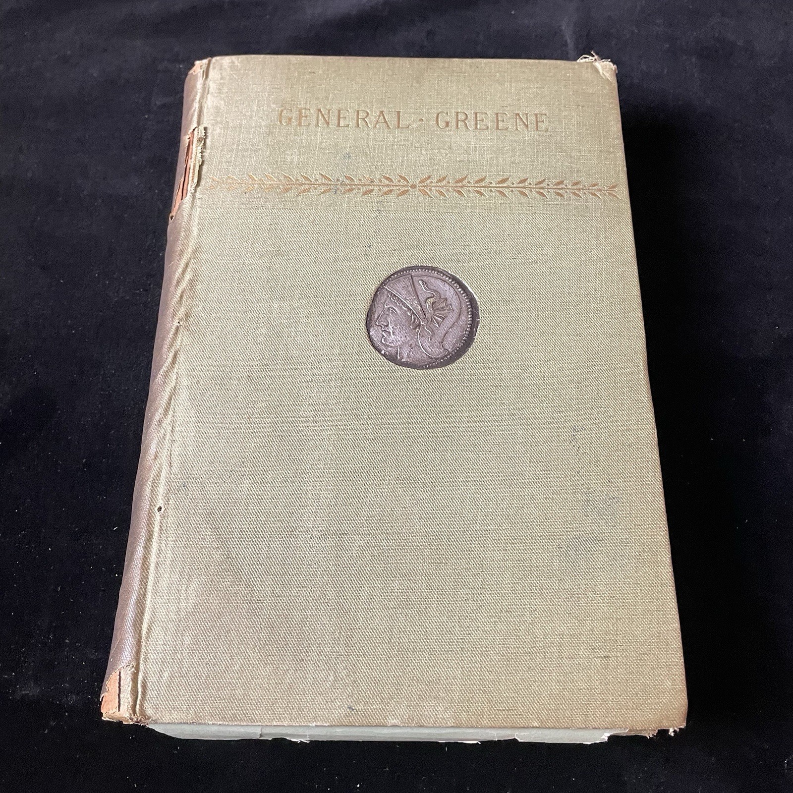 1893 General Greene Biography SIGNED by Great-Grandson P H Skipwith Association