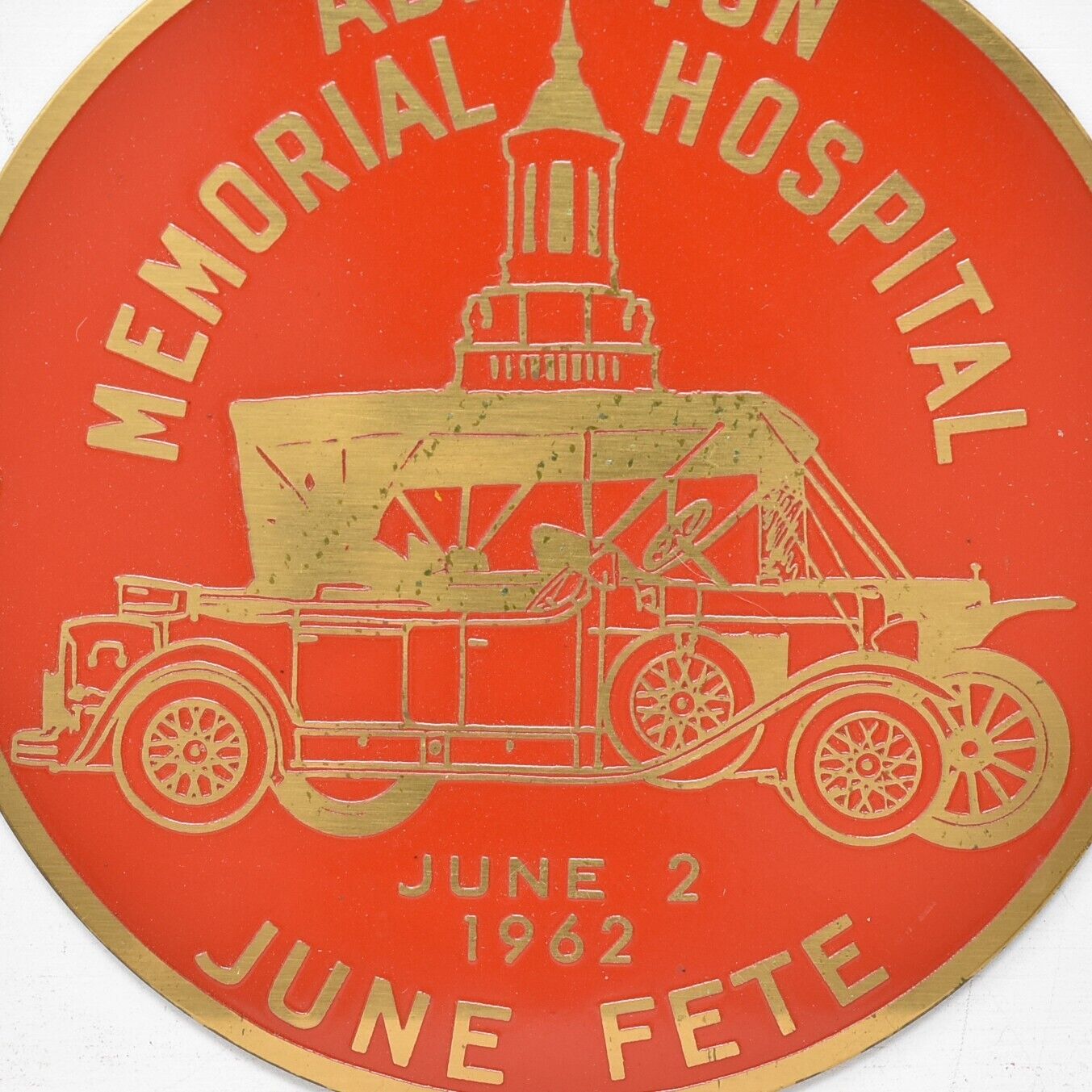 1962 Abington Memorial Hospital June Fete Fair Fairgrounds Antique Club Car Show