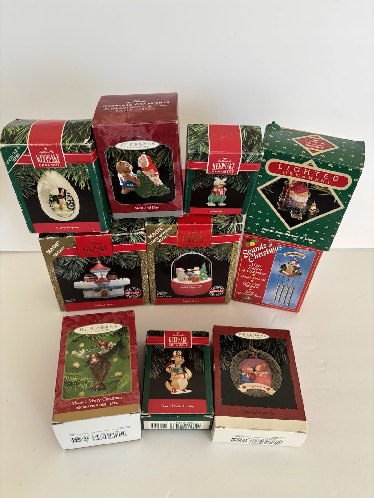 Hallmark Keepsake Ornament Lot of 10 - From 90’s Hallmark Keepsake Ornament Lot of 10 - From 90’s
