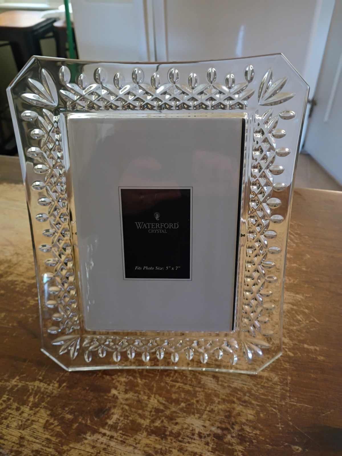 WATERFORD CRYSTAL LISMORE  8x10 Frame 5x7 Photo CRYSTAL PICTURE FRAME New No Box