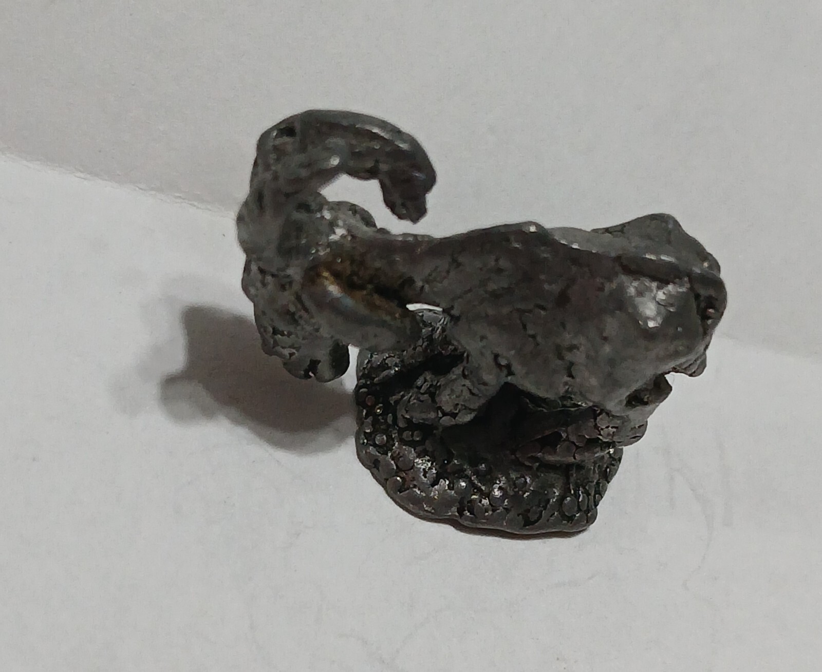 Vintage Boyd Perry  collectible Pewter billy goat figurine statue   dollhouse