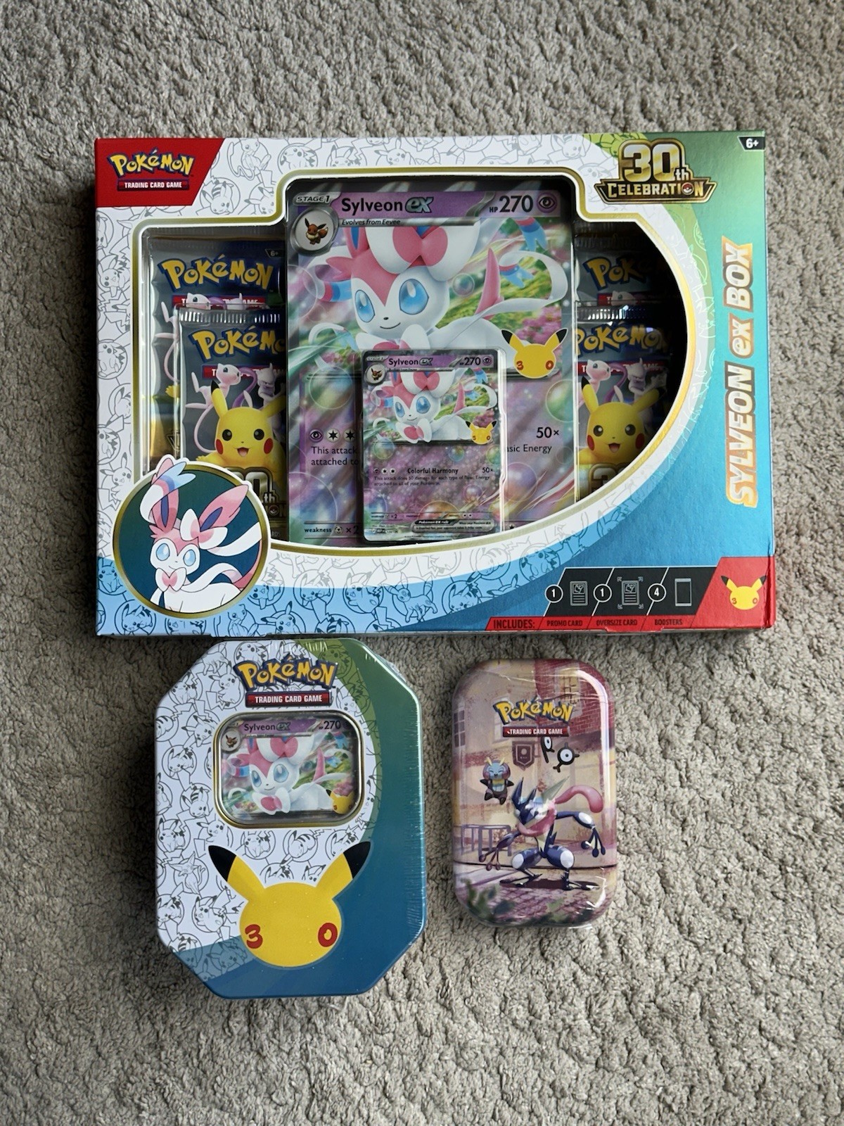 Pokemon 30th Anniversary Mini Tin