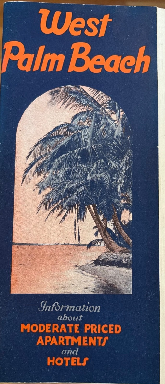 Vintage 1920s West Palm Beach Florida 32-Page Advertising Brochure