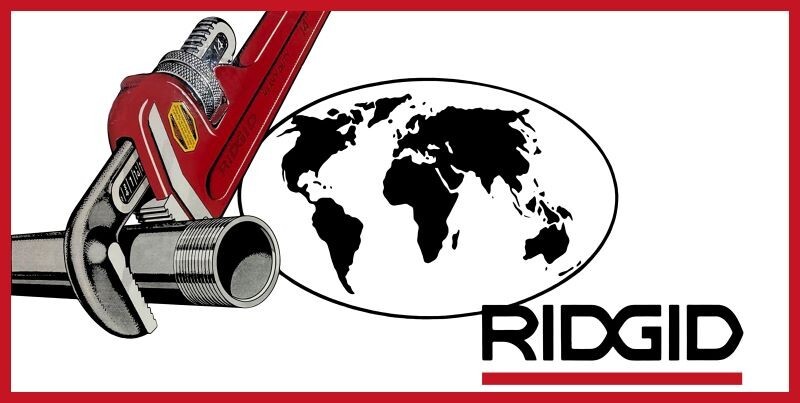 Ridgid Tools - Pipe Wrenches, Plumbing Tools NEW Sign 18\