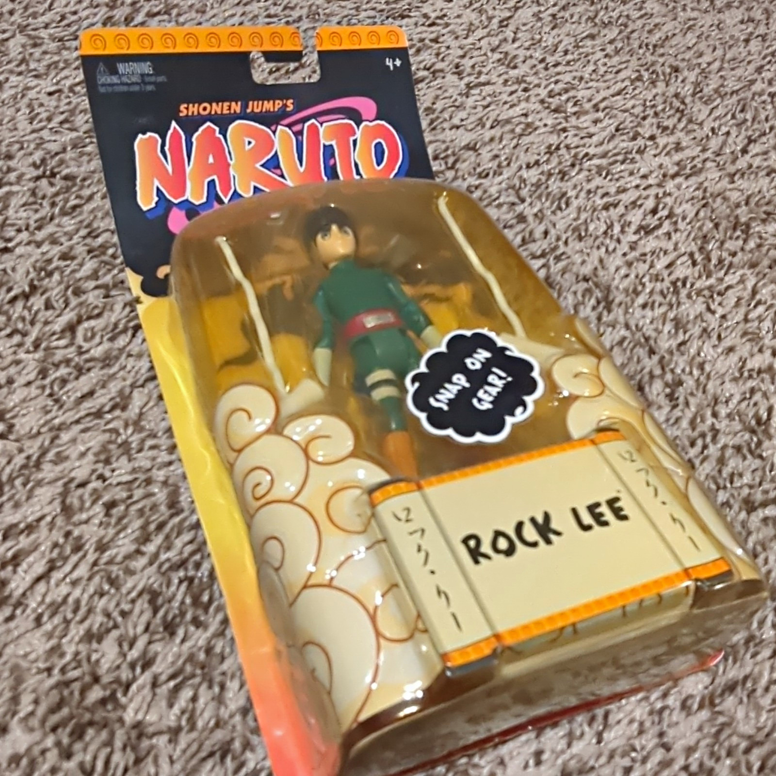 Mattel Naruto Rock Lee Figure Boxed Original Unopened 2005 K6067-0980