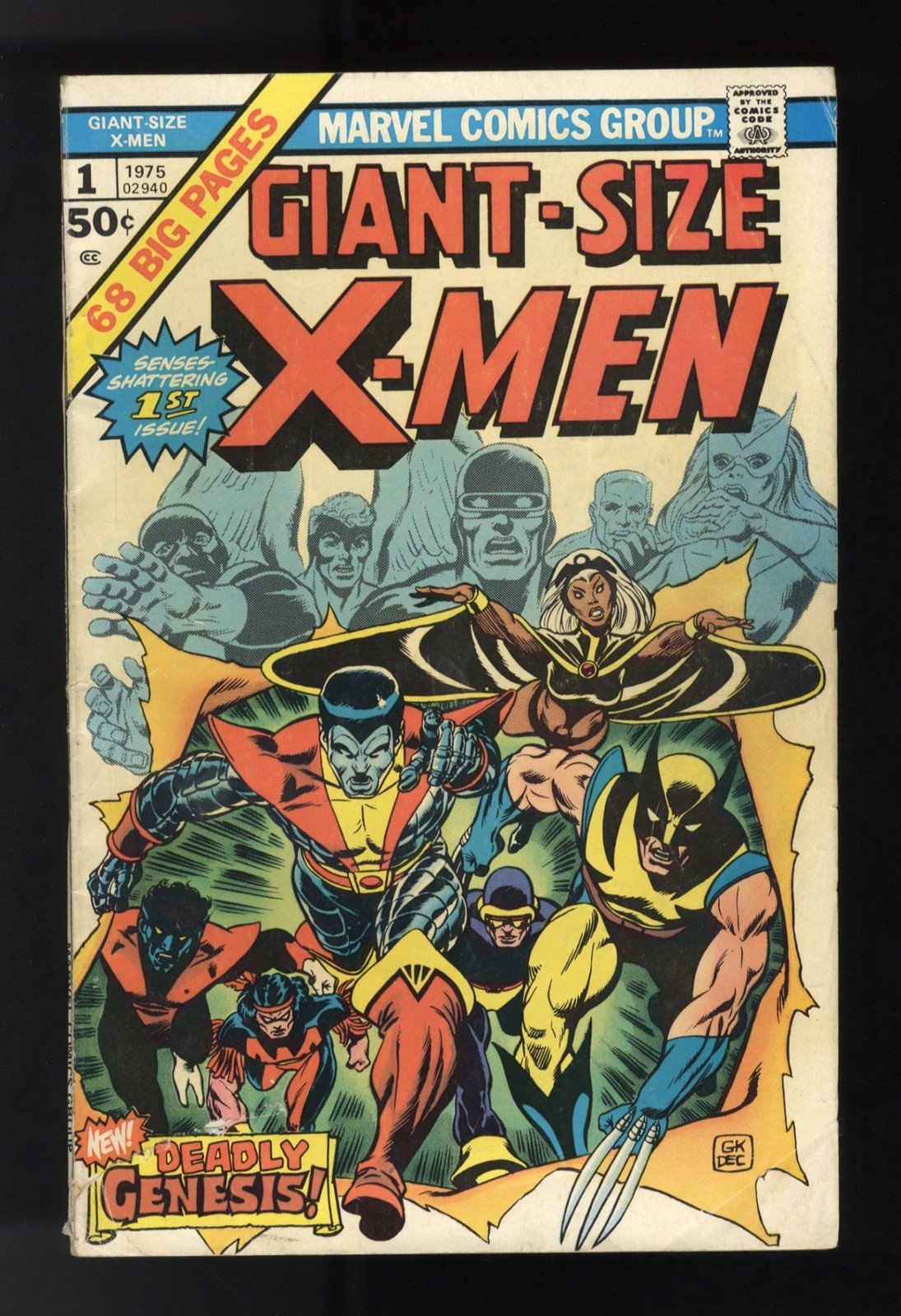 Giant-Size X-Men #1 VG+ 4.5 1st Appearance New Team Storm Marvel 1975
