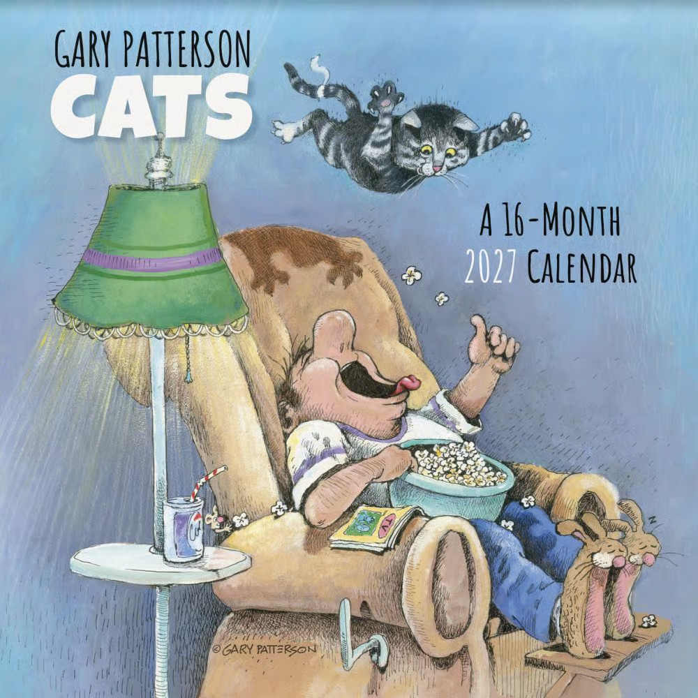 Trends International,  Gary Patterson Cats 2027 Wall Calendar