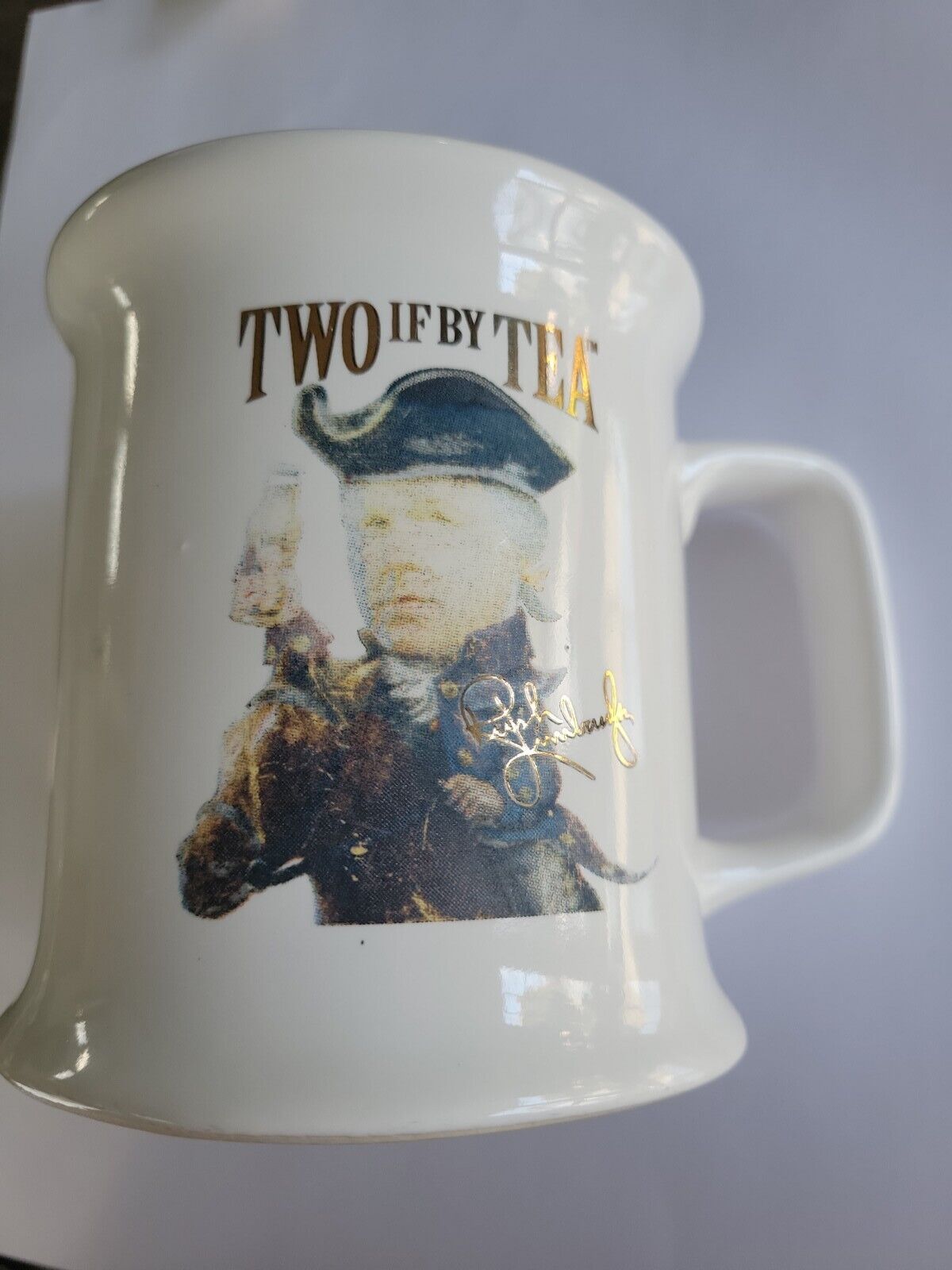 Rush Limbaugh Coffee Mug The Liberals Are Coming Made in USA Two if by Tea