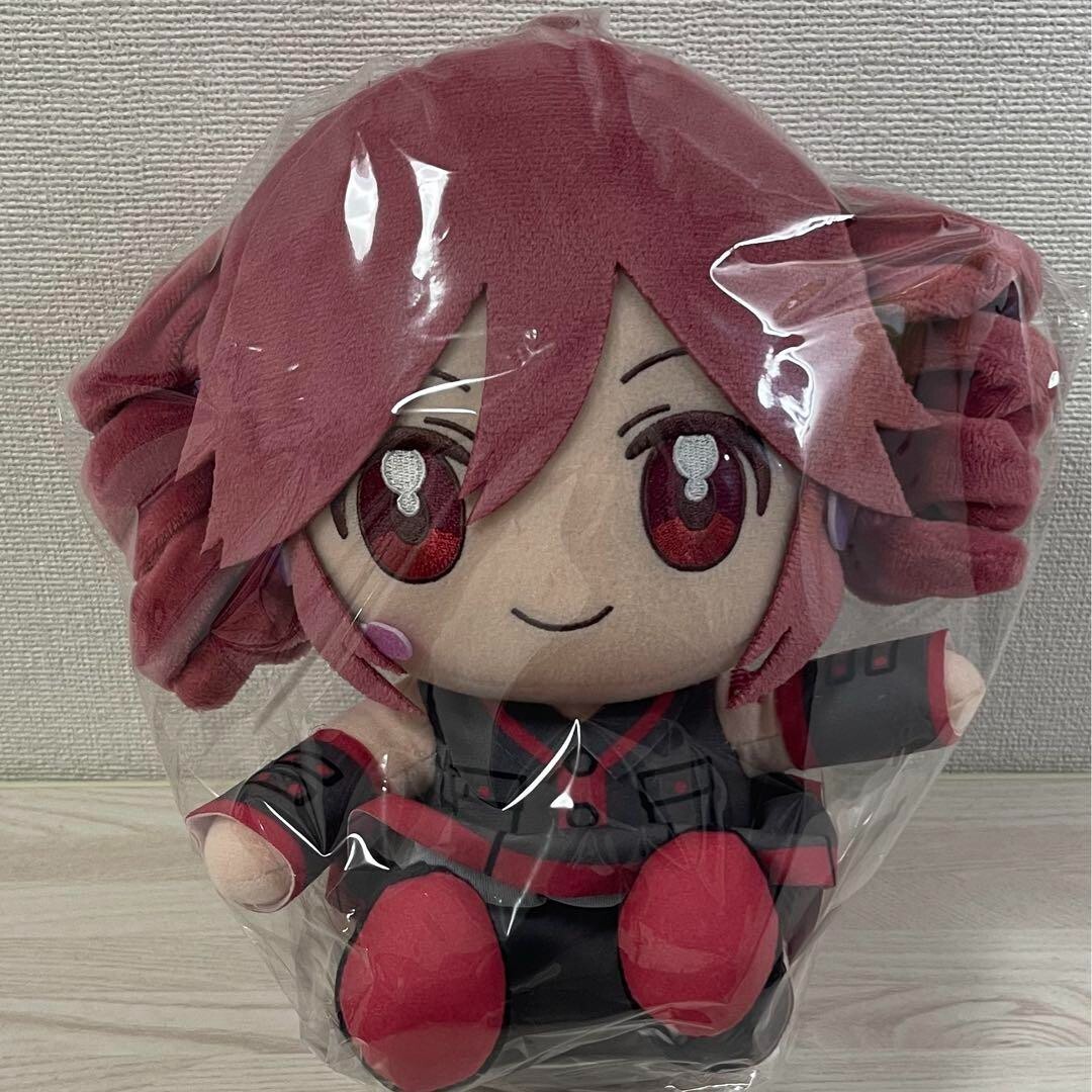 ROUND1 Limited Kasane Teto 15th Anniversary Sitting BIG Plush Doll 25cm New JP