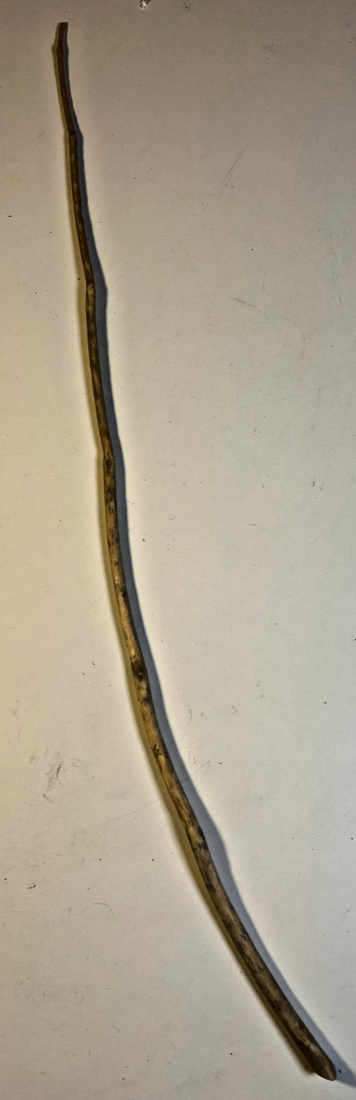 Natural White Pine Wand Hand Shaped Forest Wand Ritual Staff Primitive Magical