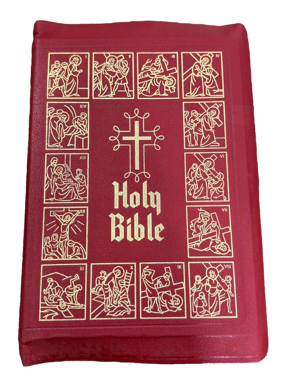 Large 1952 Catholic Press Holy Bible, Illustrated, Edited Rev. John P O'Connell