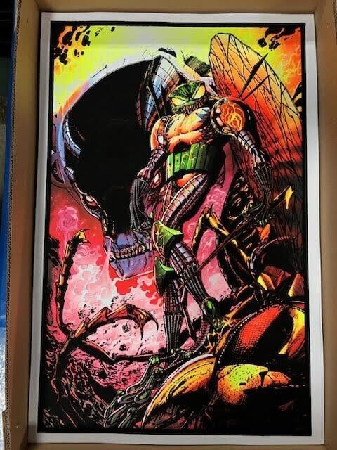 CYBERFROG BLACKLIGHT poster 23 by 35 inches RARE