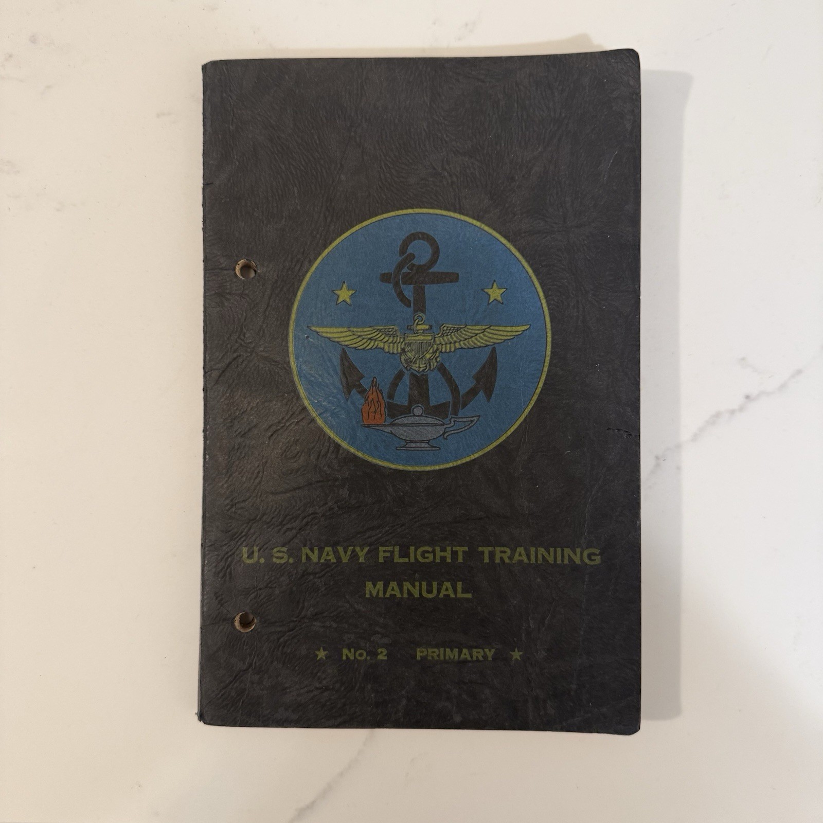 Vintage WWII 1944 US Navy Flight Training No. 2 Primary Aviation Book Vintage WWII 1944 US Navy Flight Training No. 2 Primary Aviation Book