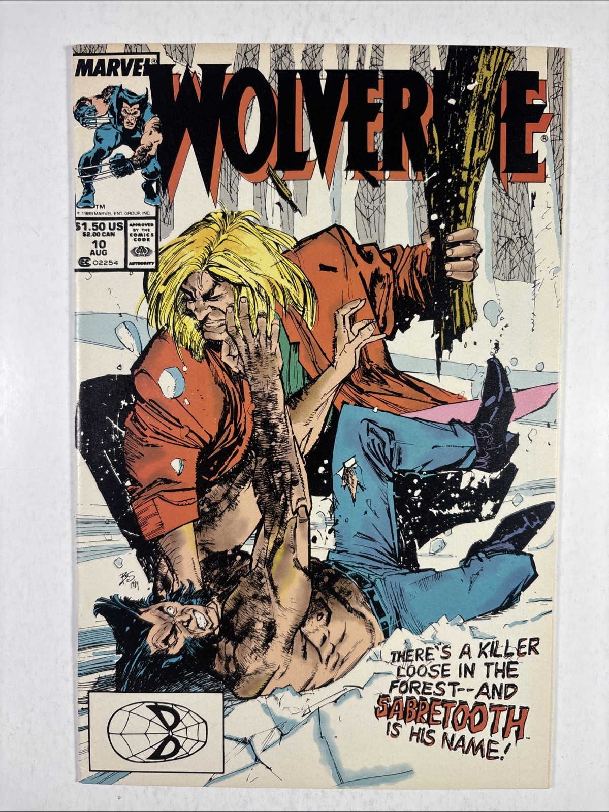 Wolverine #10 (Marvel Comics August 1989)