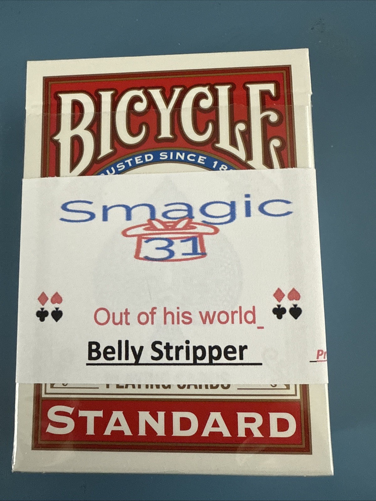 Belly Stripper Out of This World Trick Deck in Bicycle Playing Cards