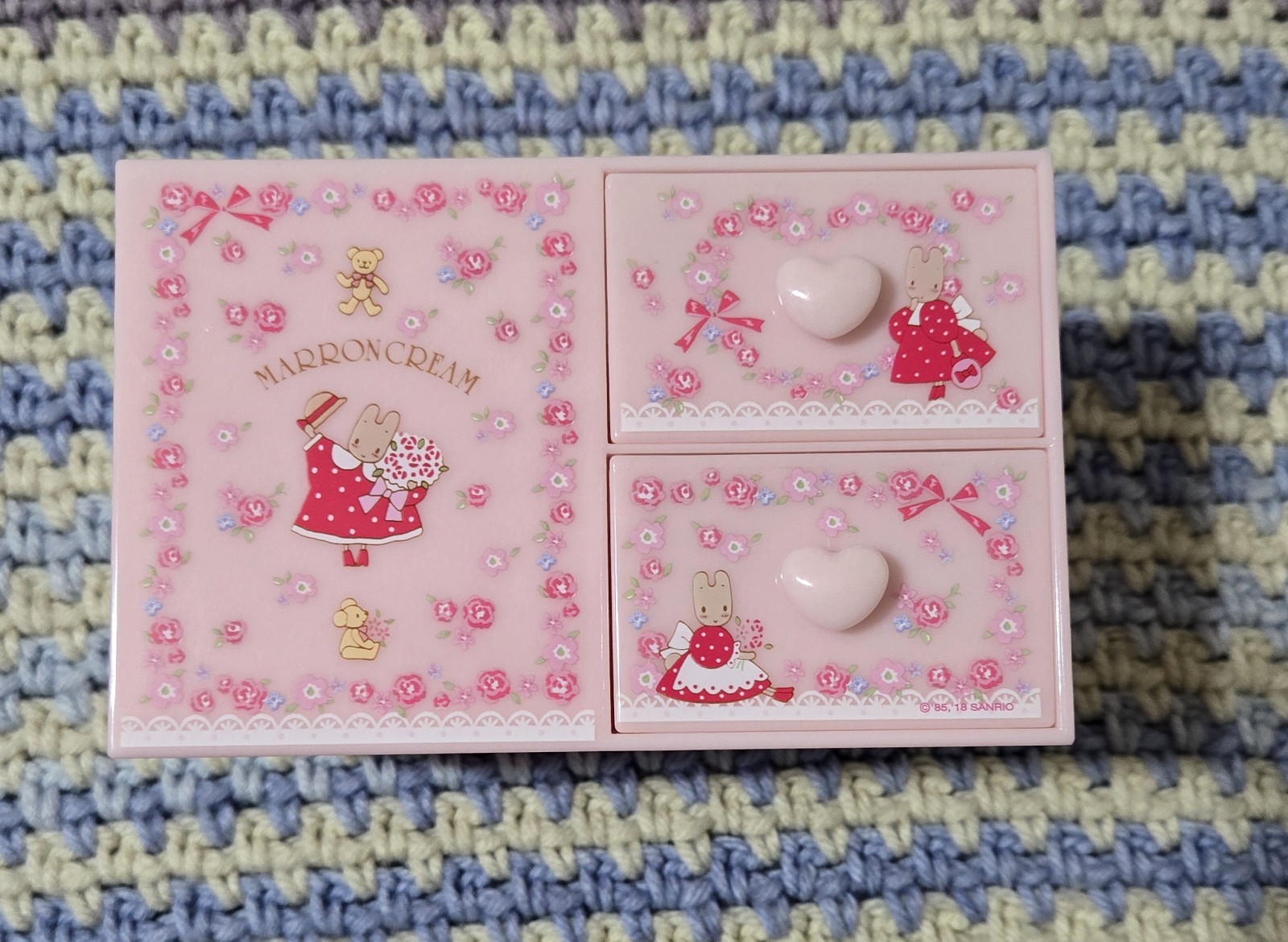 Sanrio Marron Cream Kawaii Pink Organizer