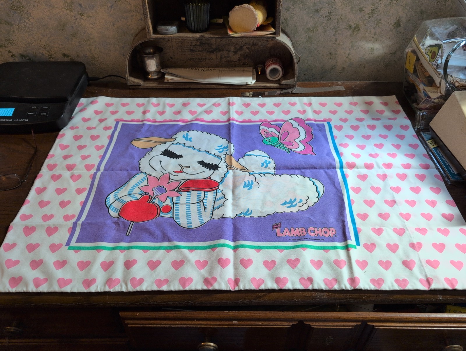 Vintage 1993 Shari Lewis Lamb Chop Pillow Case Vintage 1993 Shari Lewis Lamb Chop Pillow Case