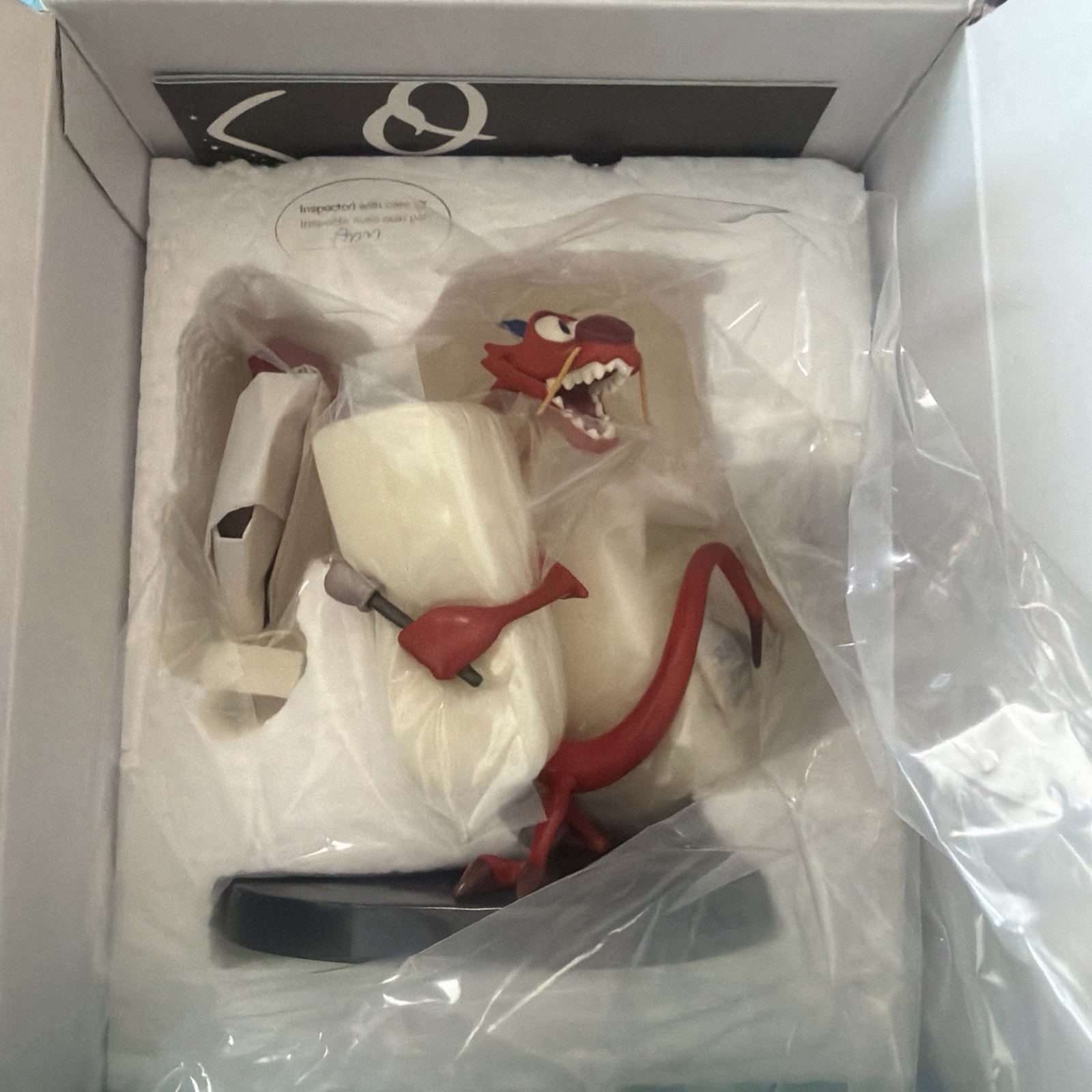 WDCC WALT DISNEY CLASSICS MULAN MUSHU W/COA IN ORIGINAL BOX