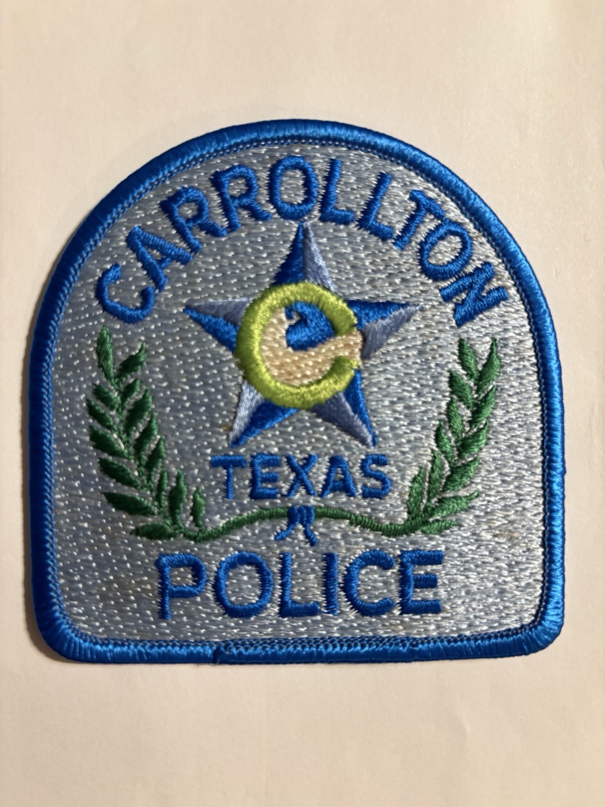 Carrollton, Texas                               Police Department Patch