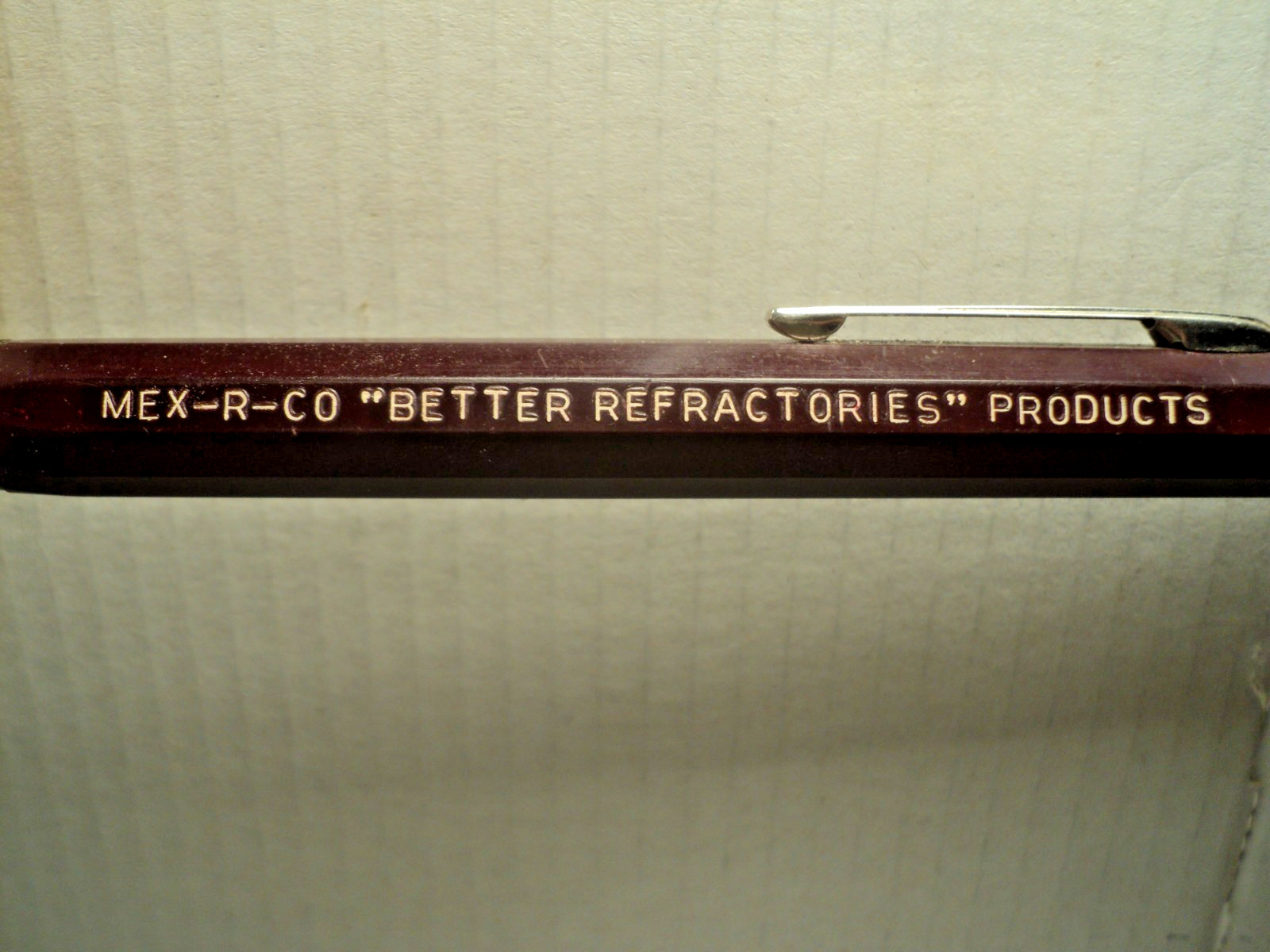 Vintage Autopoint Mechanical Pencil  Mex-R-Co Better Refractories  5-3/4