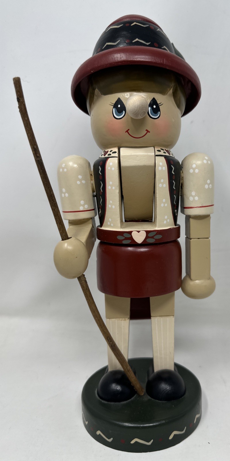 Zim’s Nutcracker 1996 Vintage Pinocchio (READ) 10.5”