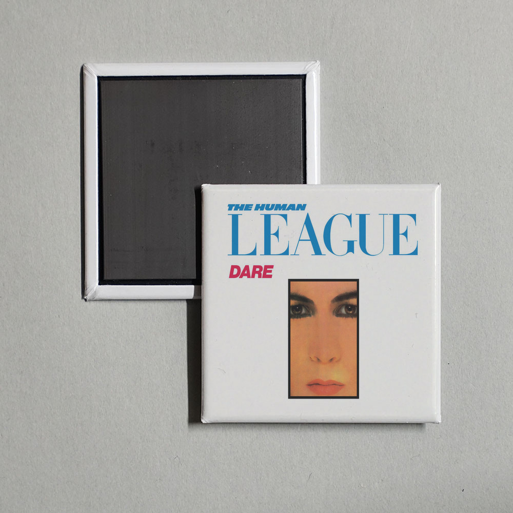 The Human League - Dare Album Cover Locker Fridge Magnet