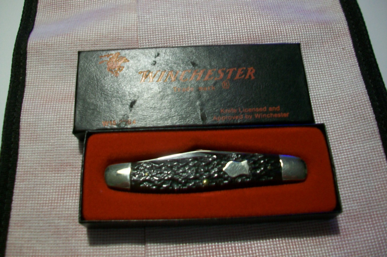 WINCHESTER USA 3964 \'87 STOCKMAN POCKET KNIFE. WINCHESTER USA 3964 \'87 STOCKMAN POCKET KNIFE.