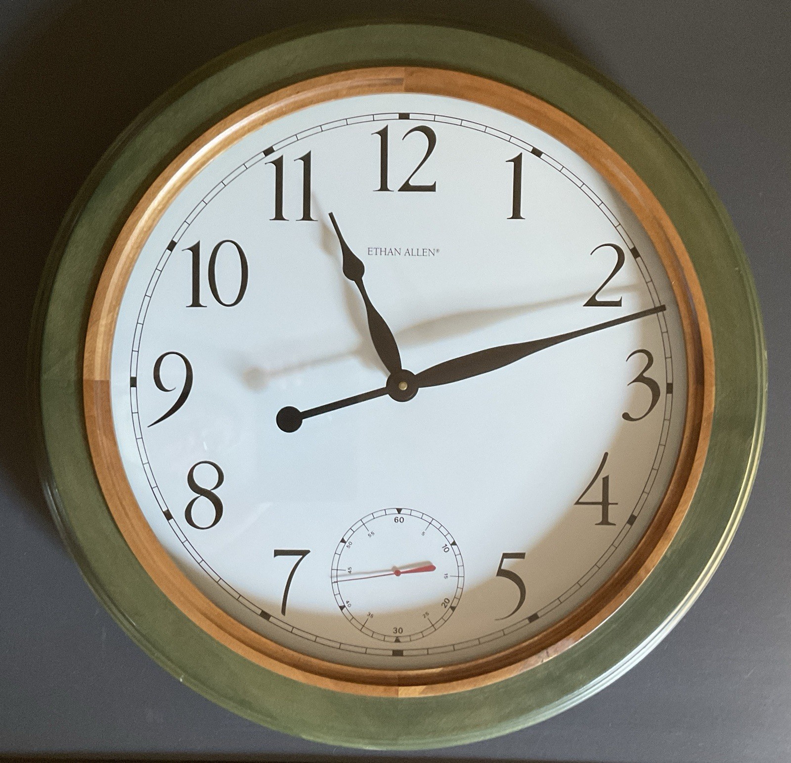 Ethan Allen Round Oversized Wall Clock 25