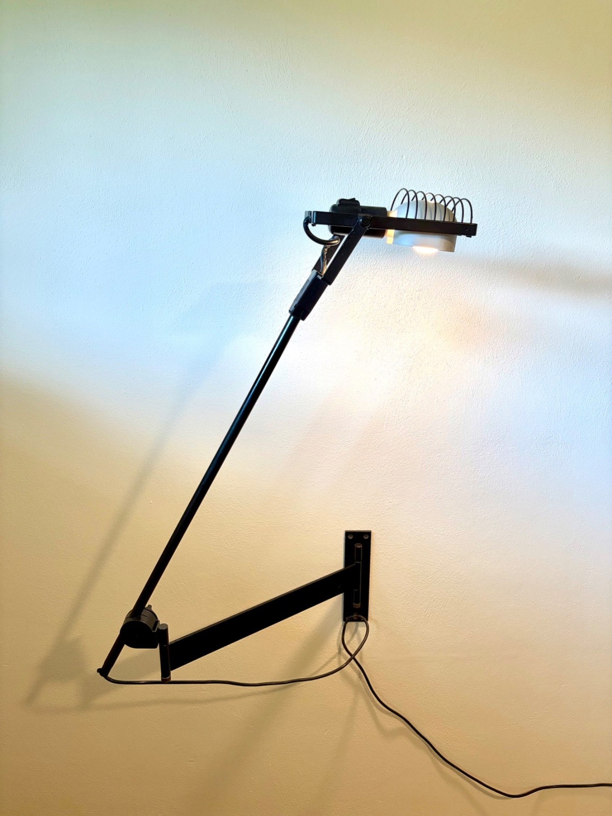 Vintage Artemide Sintesi Wall Lamp