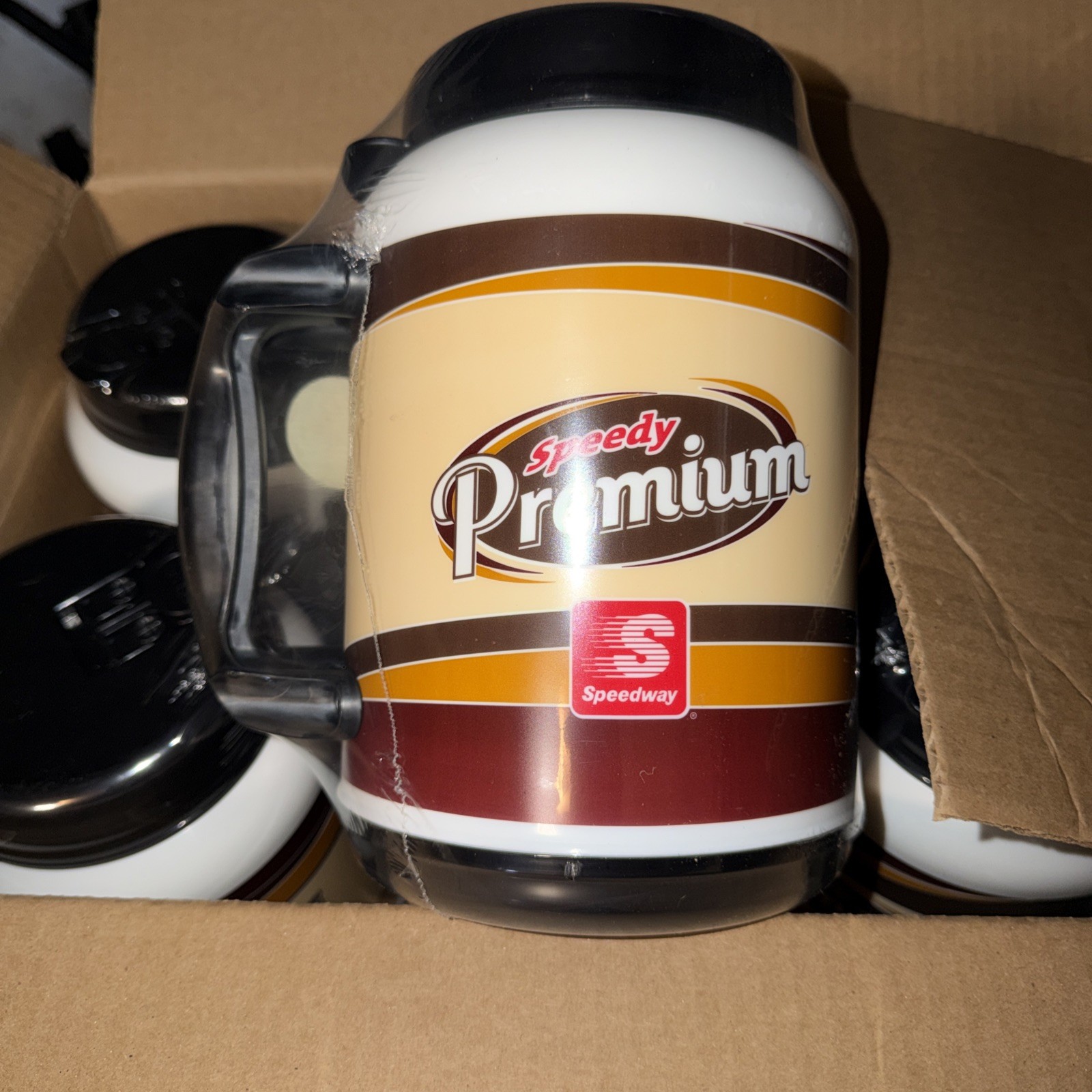Speedway Whirley Speedy Premium 64oz. Coffee Pot To Go Travel Mug 1/2 Gallon