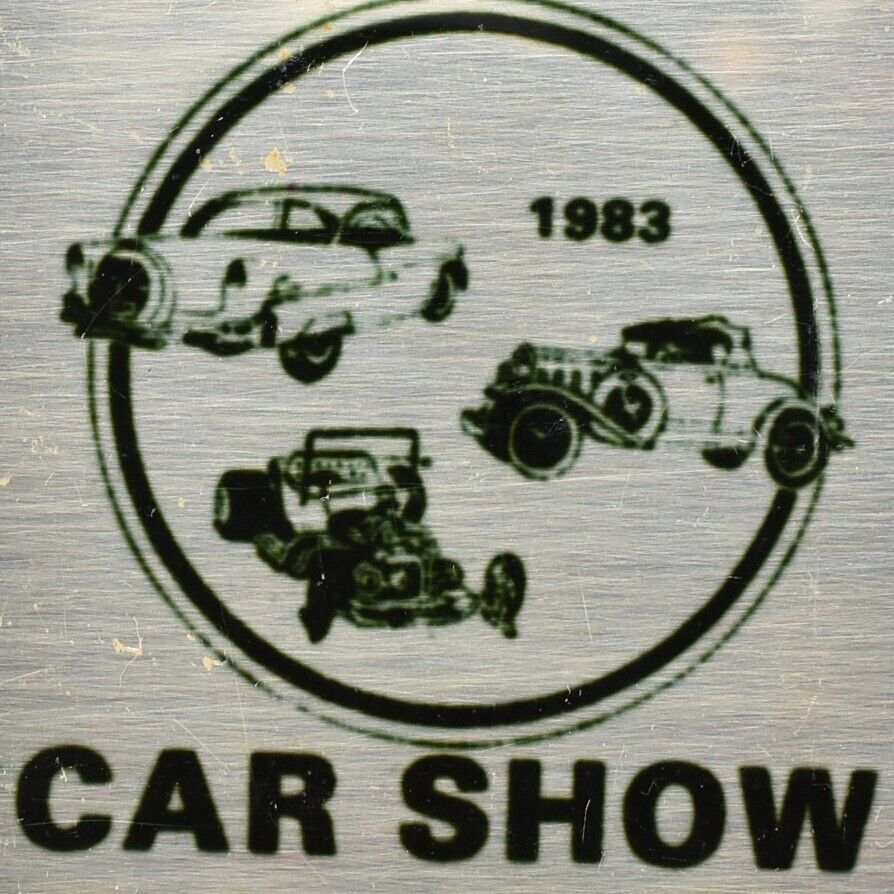 1983 Antique Car Show Swap Meet Cold Spring Stearns County Minnesota Plaque