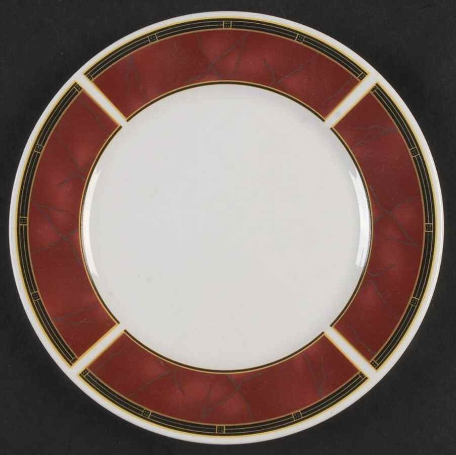 Sango Ruby Salad Plate 1906447