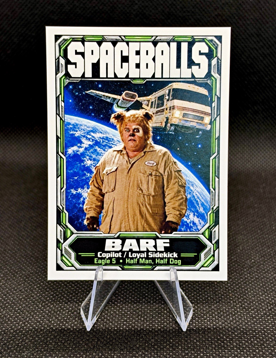 Barf Spaceballs Movie Parody Novelty Custom ACEO Card John Candy