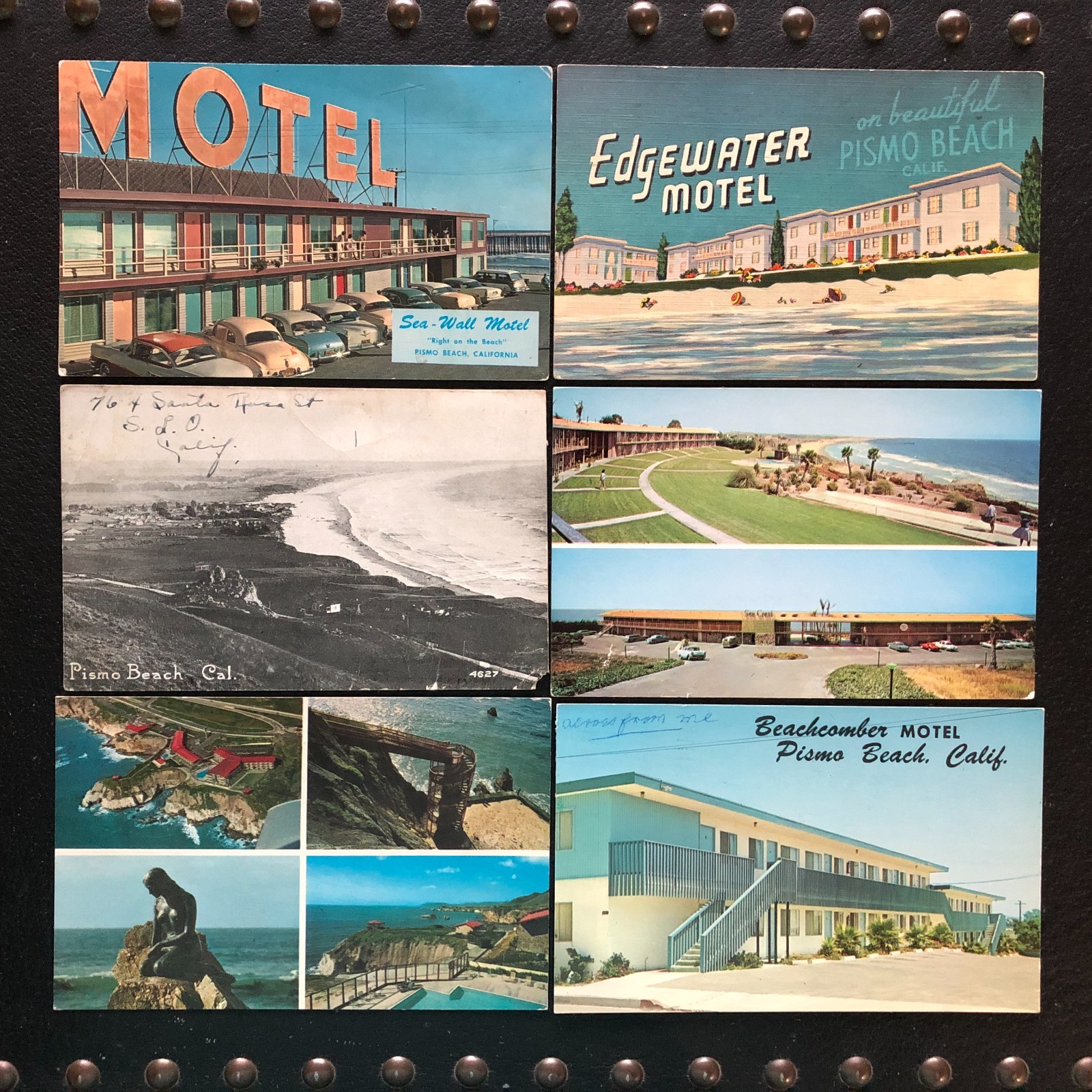 [6] Pismo Beach California postcards [all posted]