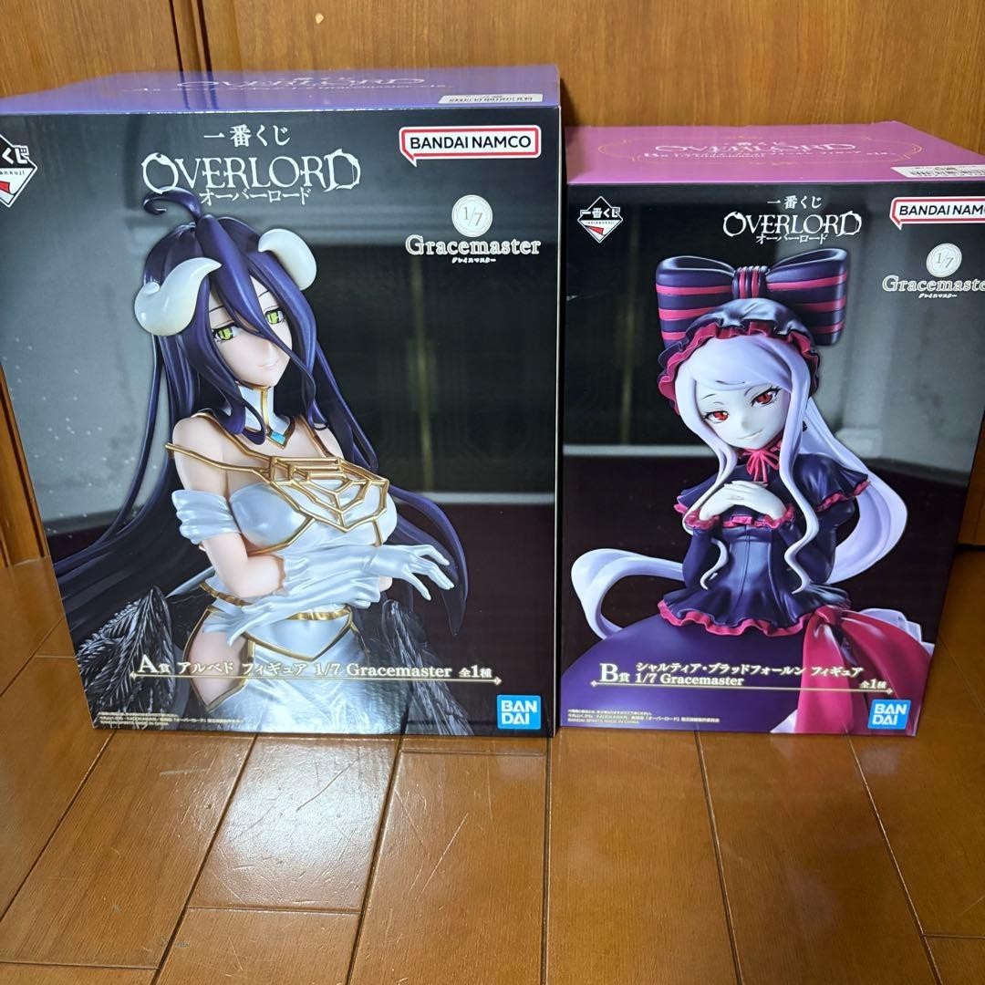 Banpresto Ichiban Kuji Overlord Albedo Shalltear Bloodfallen Figure Set of 2