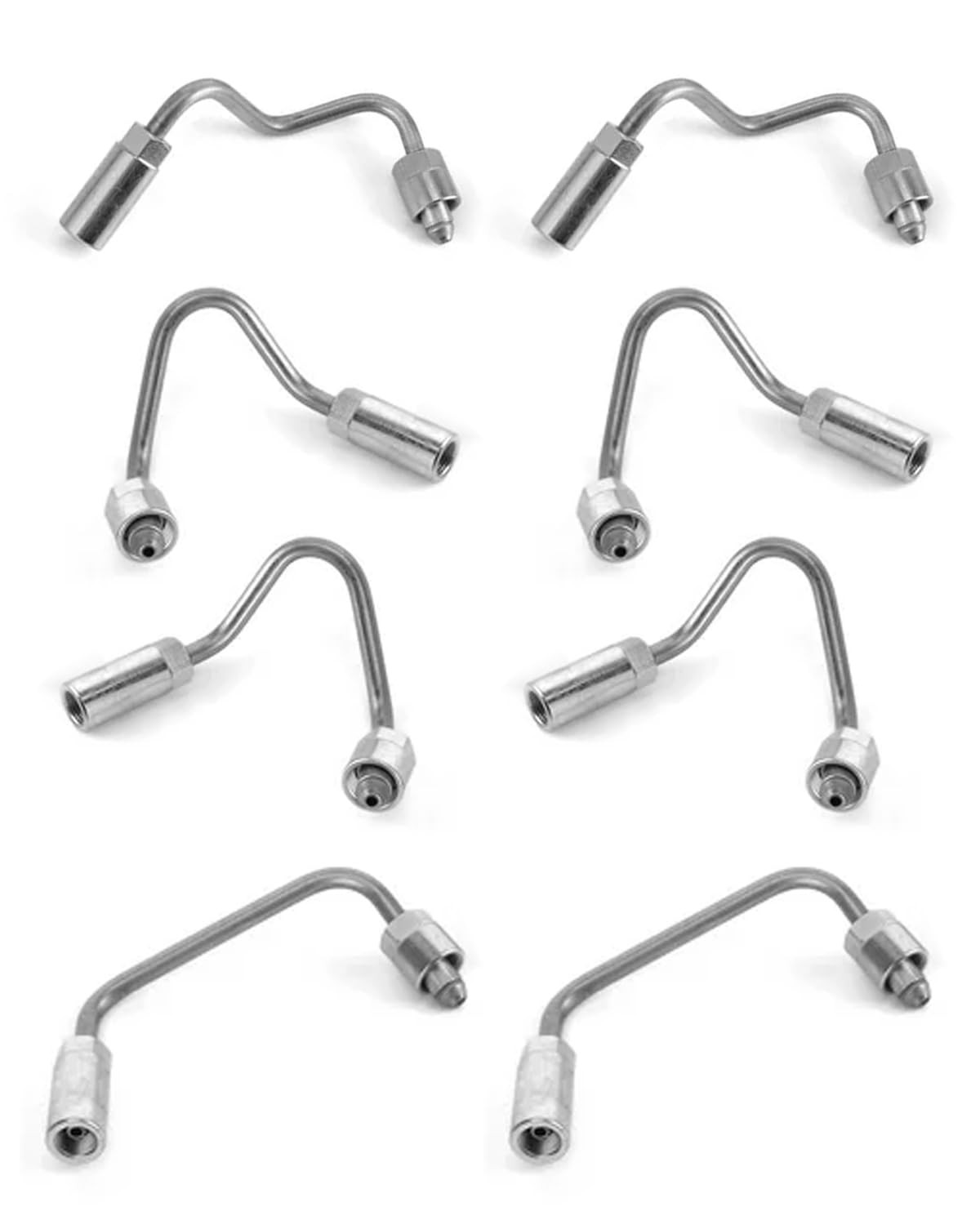 Fuel Injector Line Kit Fit for Chevy GMC 6.6L Duramax LMM, 8 Pcs