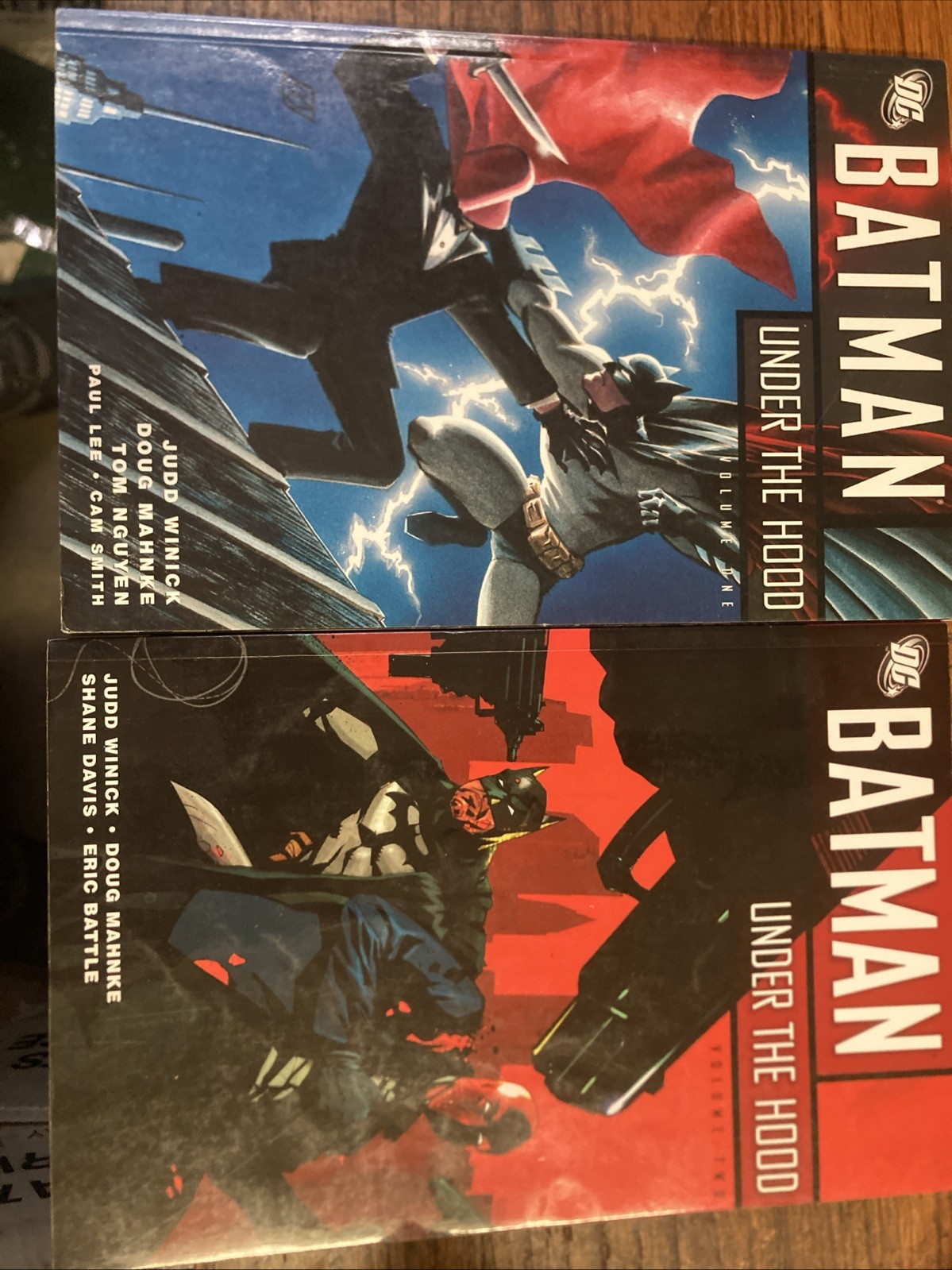 Batman under the Hood volume one and two Judd Winick