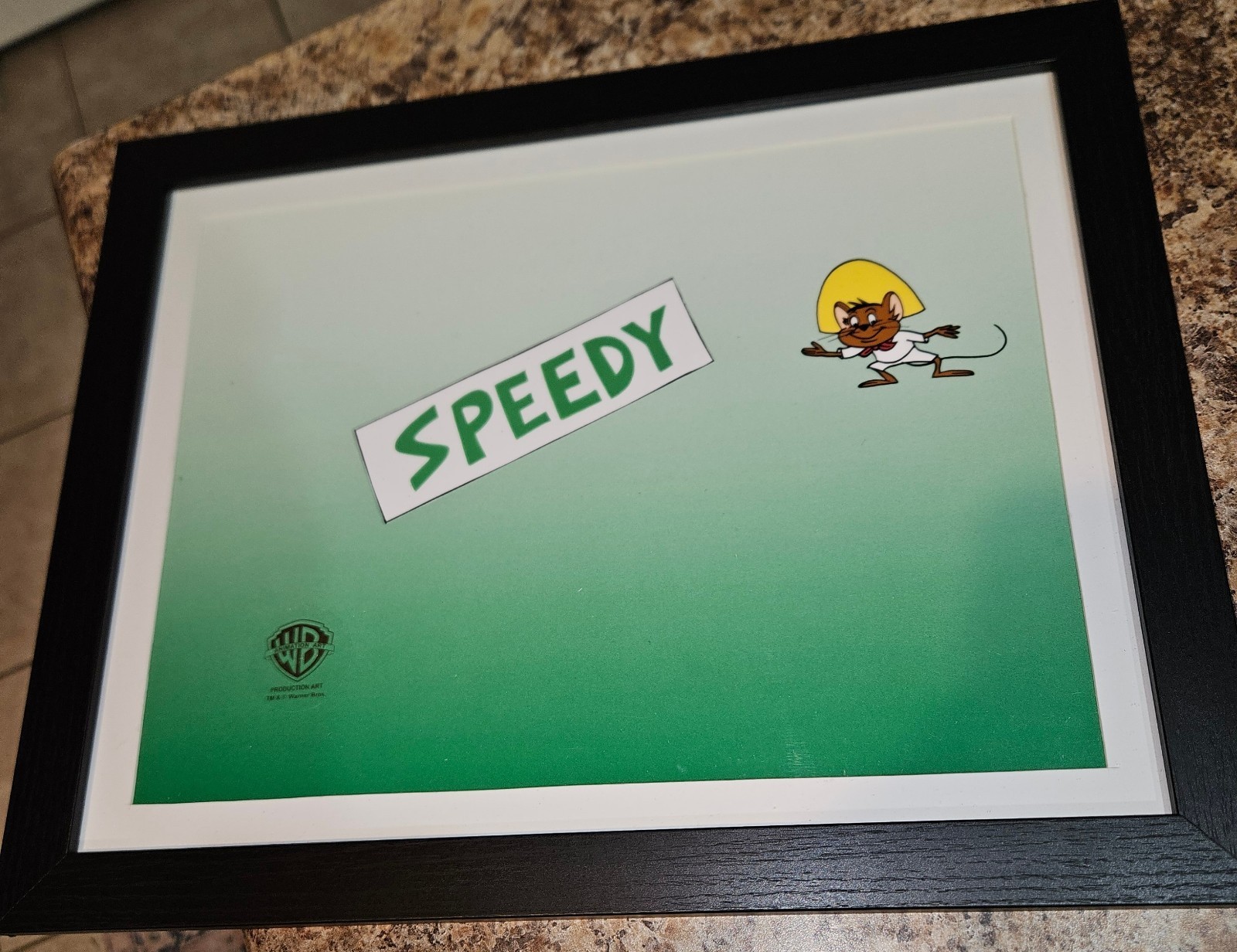 Looney Tunes Speedy Gonzales 1990s WB Commercial Original Production Cel