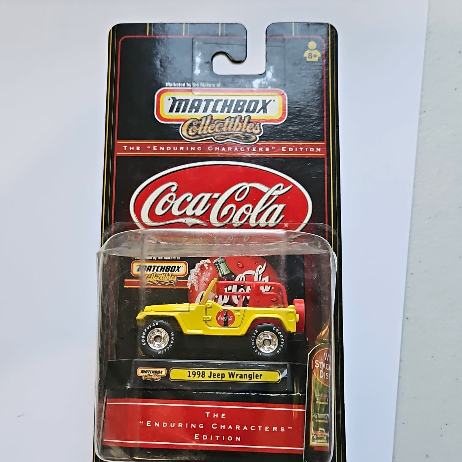 Coca-Cola Matchbox Collectibles 1998 Jeep Wrangler Enduring Characters