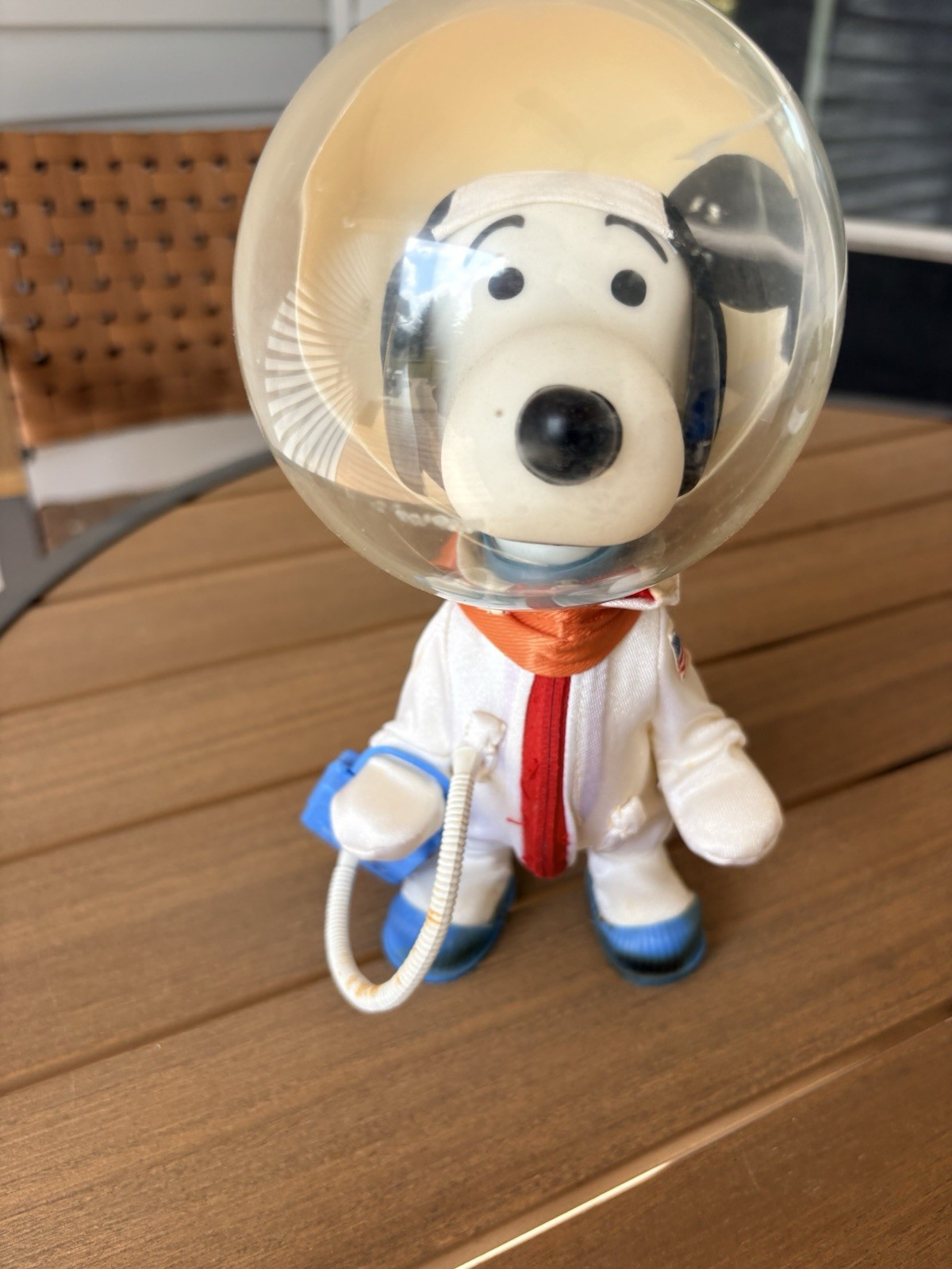 Vintage 1969 United Features Syndicate Peanuts Snoopy Astronaut NASA USA 9”