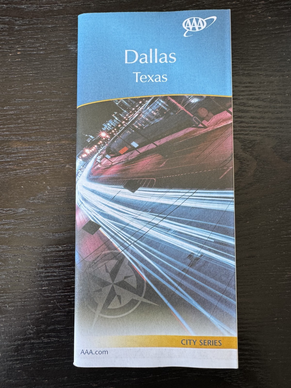 AAA Road Map-The Map of Dallas, Texas-City Series-2019-