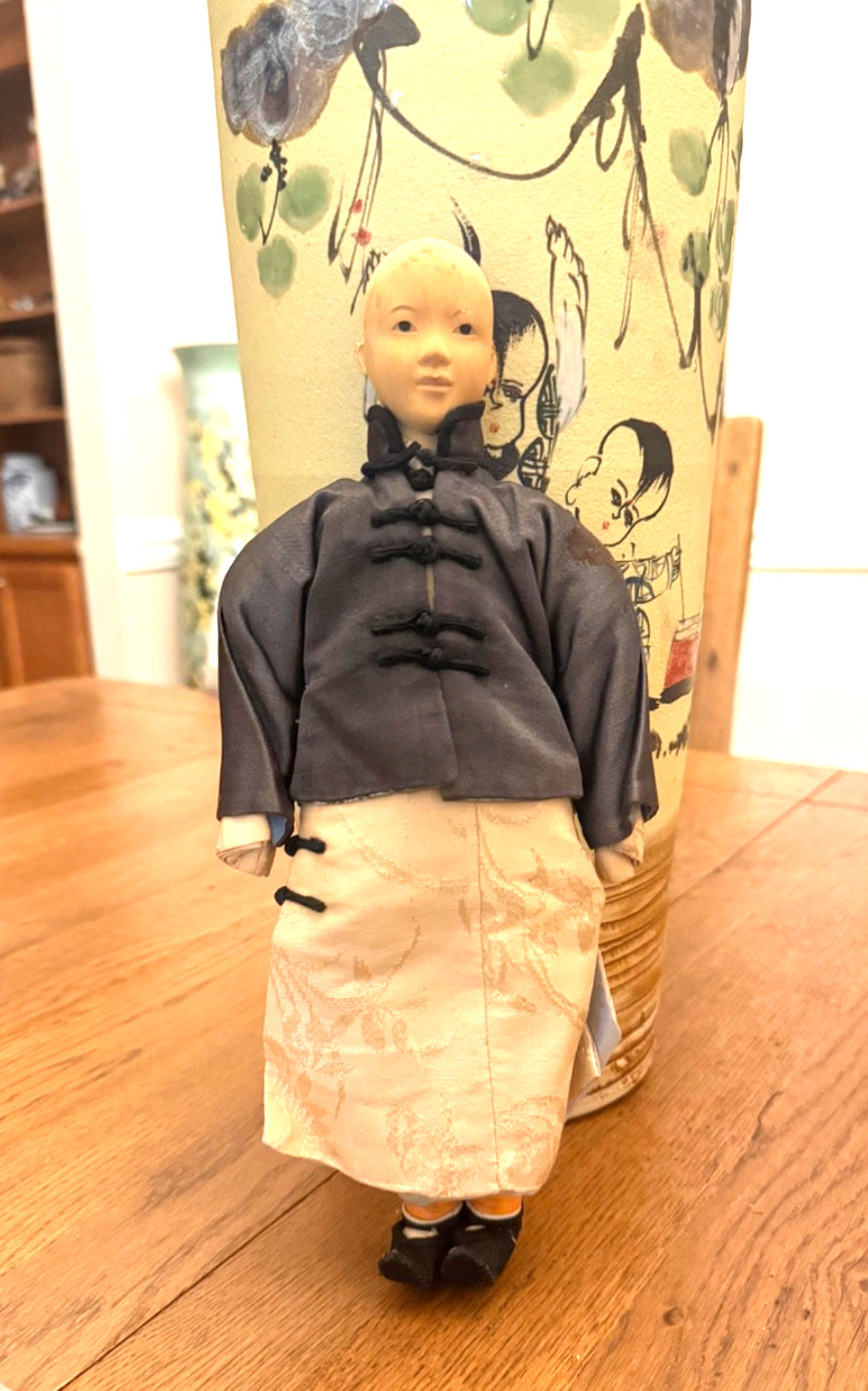 ANTIQUE CHINESE DOOR OF HOPE DOLL