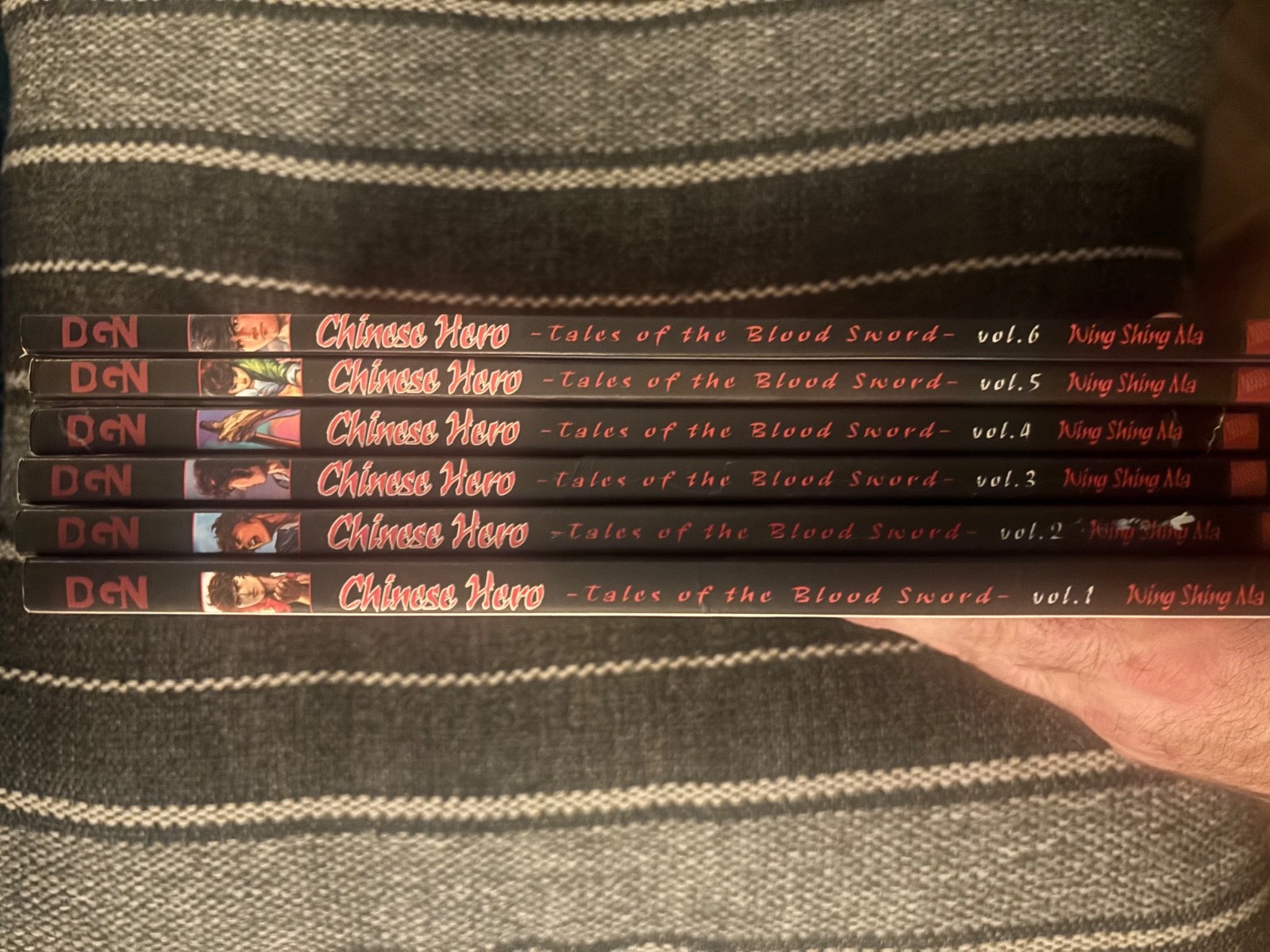 Chinese Hero Vol. 1,2,3,4,5,6 Graphic Novels NEW Chinese Hero Vol. 1,2,3,4,5,6 Graphic Novels NEW