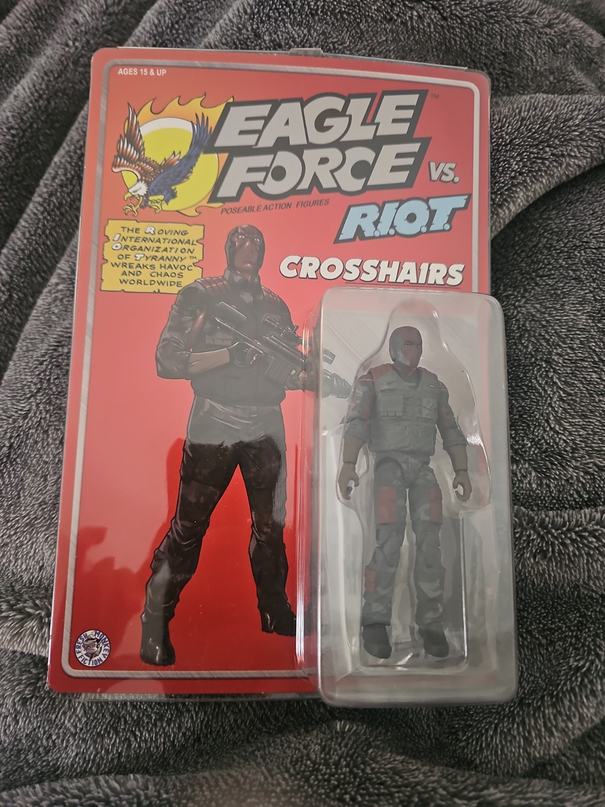 Eagle Force Crosshairs 3.75” Action Figure 2022 RIOT Urban Sniper GI Joe 1:18