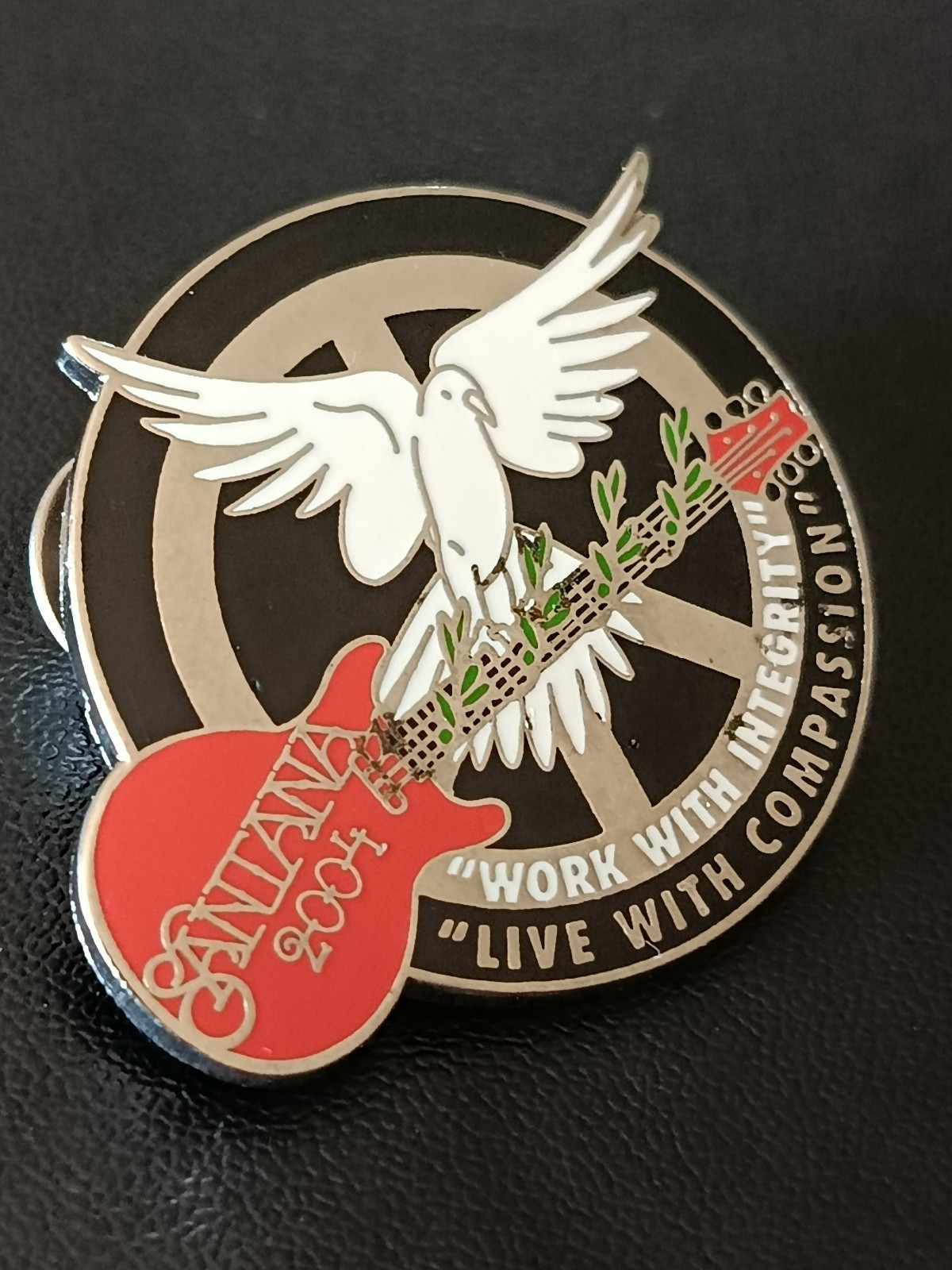 Carlos Santana 2004 Limited Edition Pin Only 1000 Made Rare Collectible