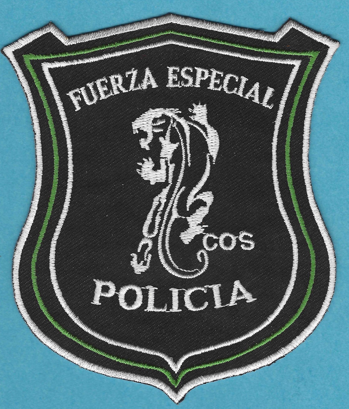 EQUATORIAL GUINEA NATIONAL POLICE SPECIAL TACTICAL UNIT PATCH
