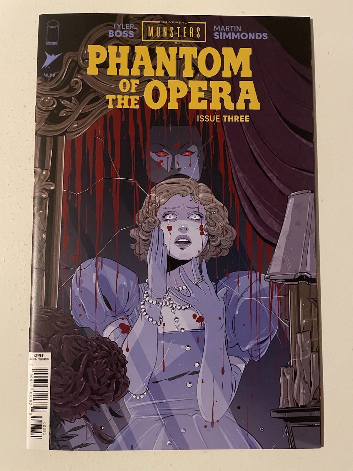 Universal Monsters: Phantom Of The Opera 3 1:50 Luana Vecchio Variant Cover