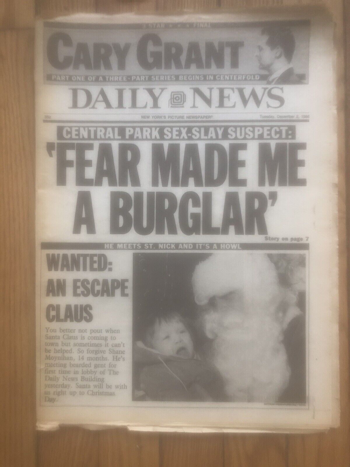 New York Daily News December 2, 1978