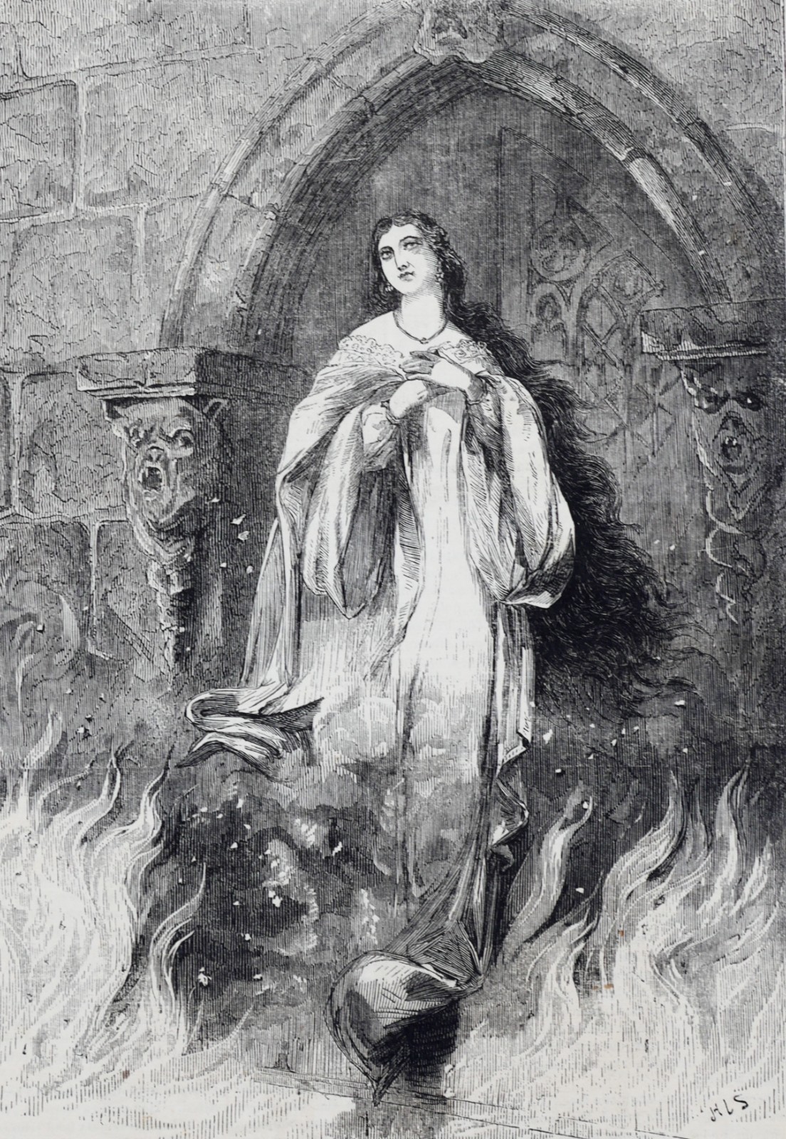 Leska Princess of Bohemia Fire Demon Gothic Fantasy – 1876 Leslie