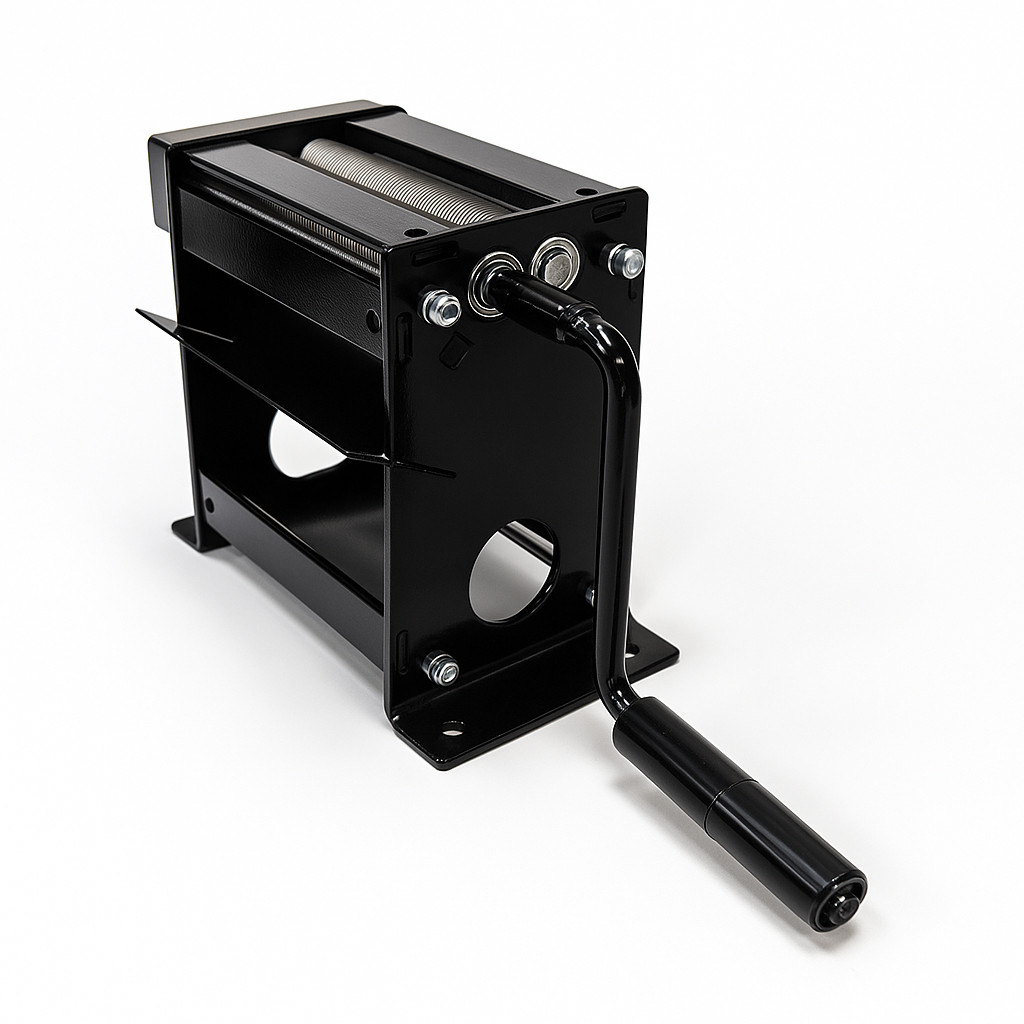 S100 Tobacco Cutter – Manual & Electric – 0.8mm Fine Cut – RYO Black Steel